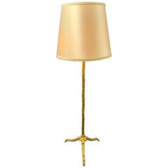 Wonderful High Adjustable Maison Baguès Bronze Floor Lamp