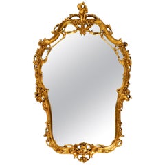 Wonderful Huge Italian Vintage Wall Mirror from the 1950s