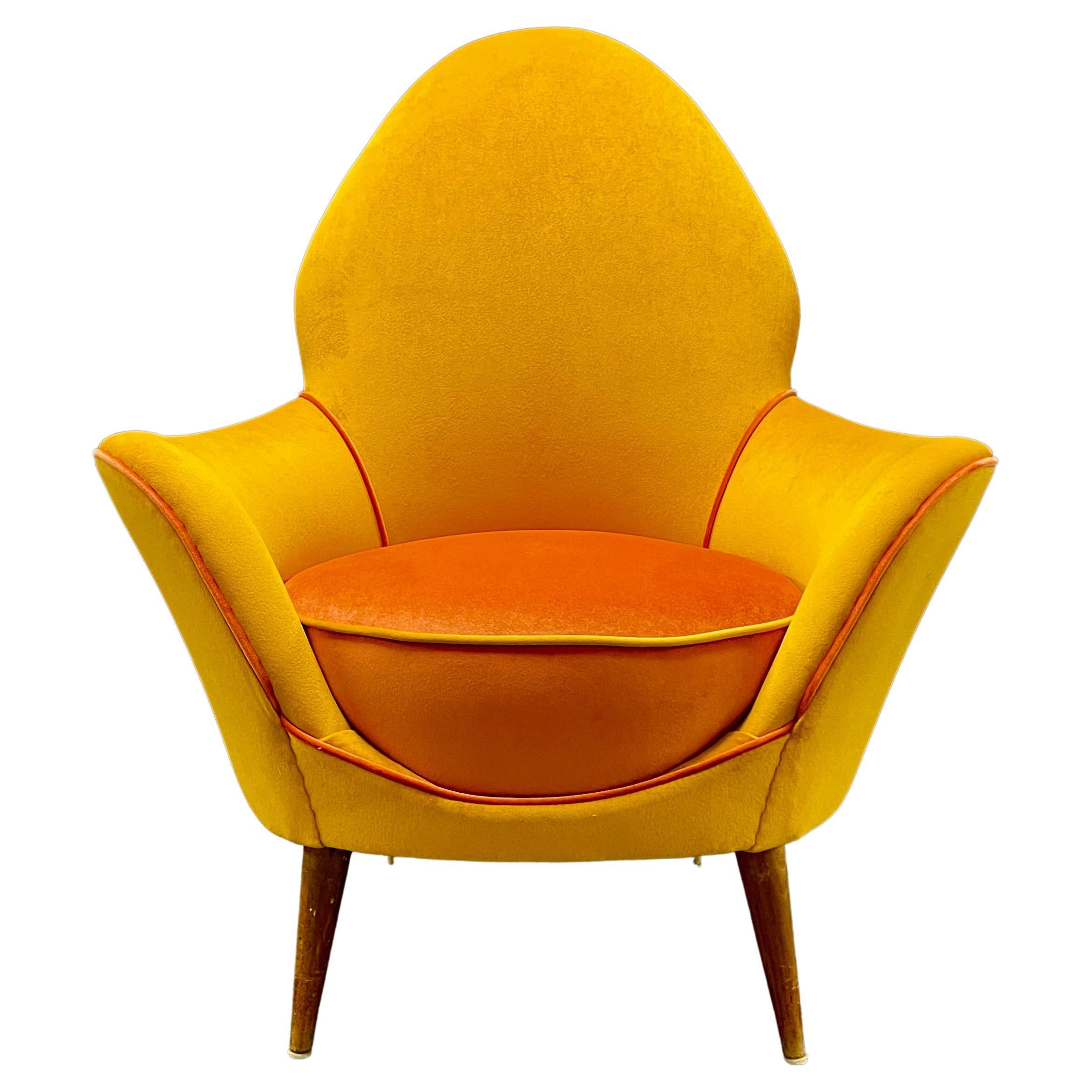 Wunderschöner Italien Lounge Chair im Angebot
