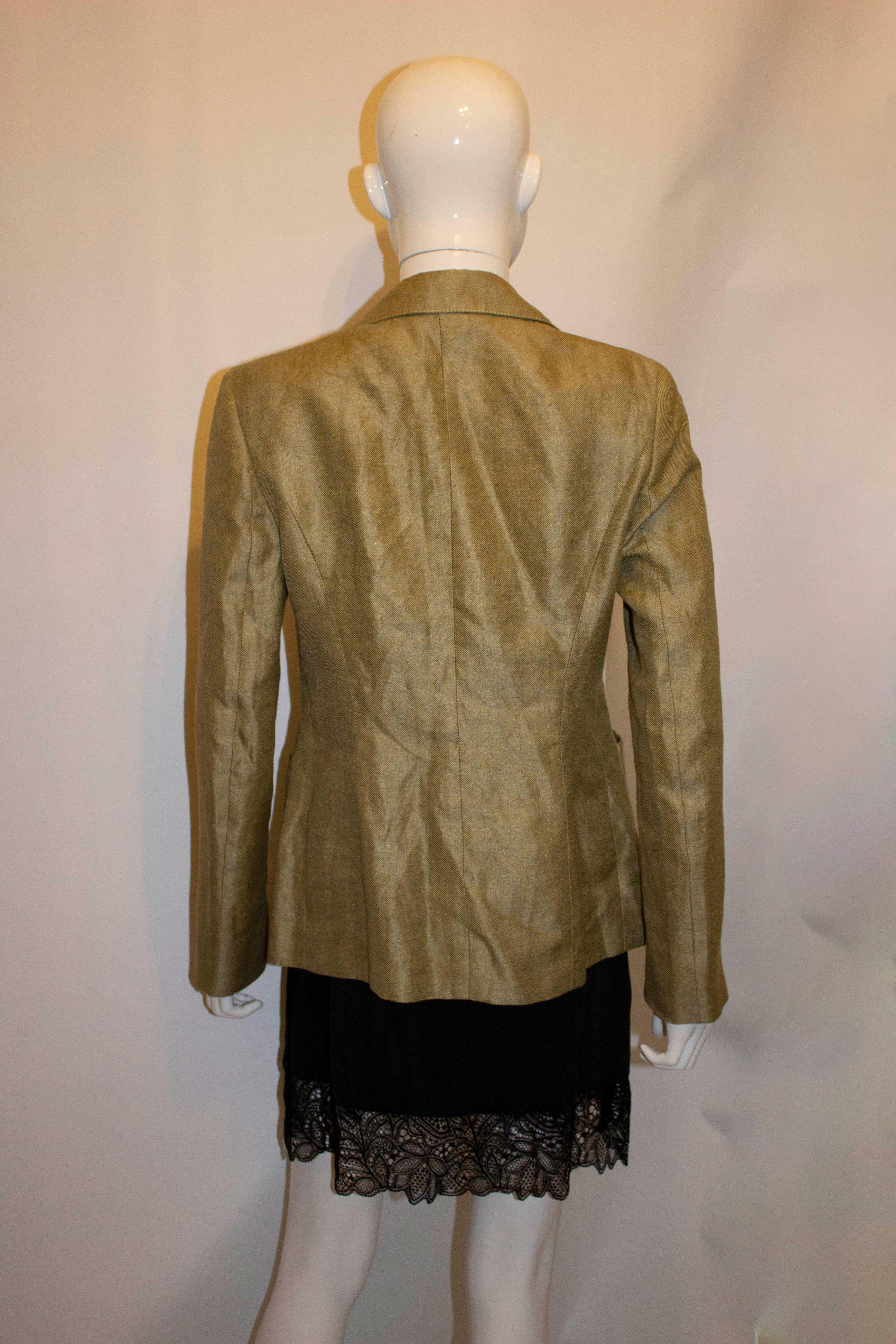 Brown Wonderful Jacket by Italian Luxury Firm Agnona For Sale
