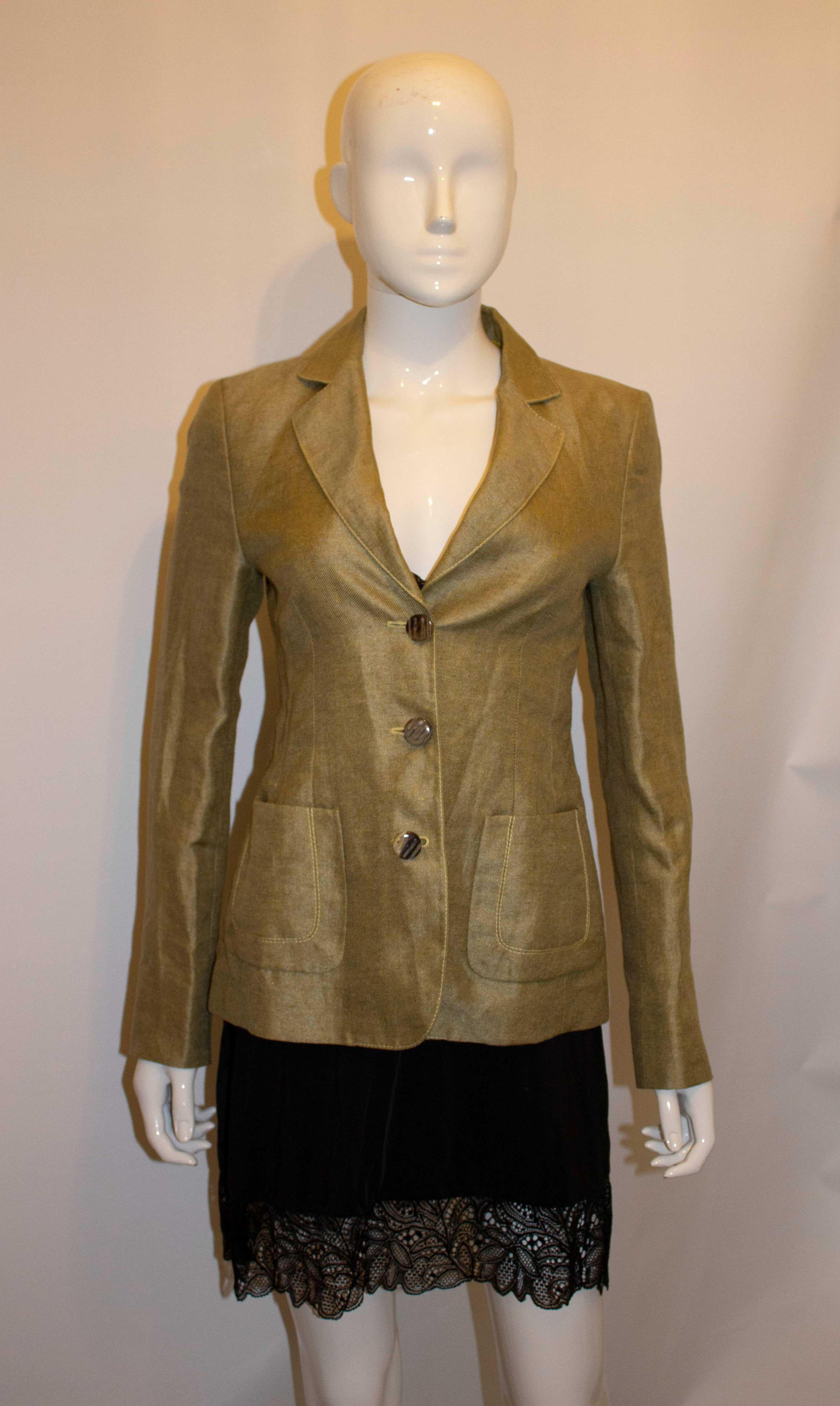Wonderful Jacket by Italian Luxury Firm Agnona In Good Condition For Sale In London, GB