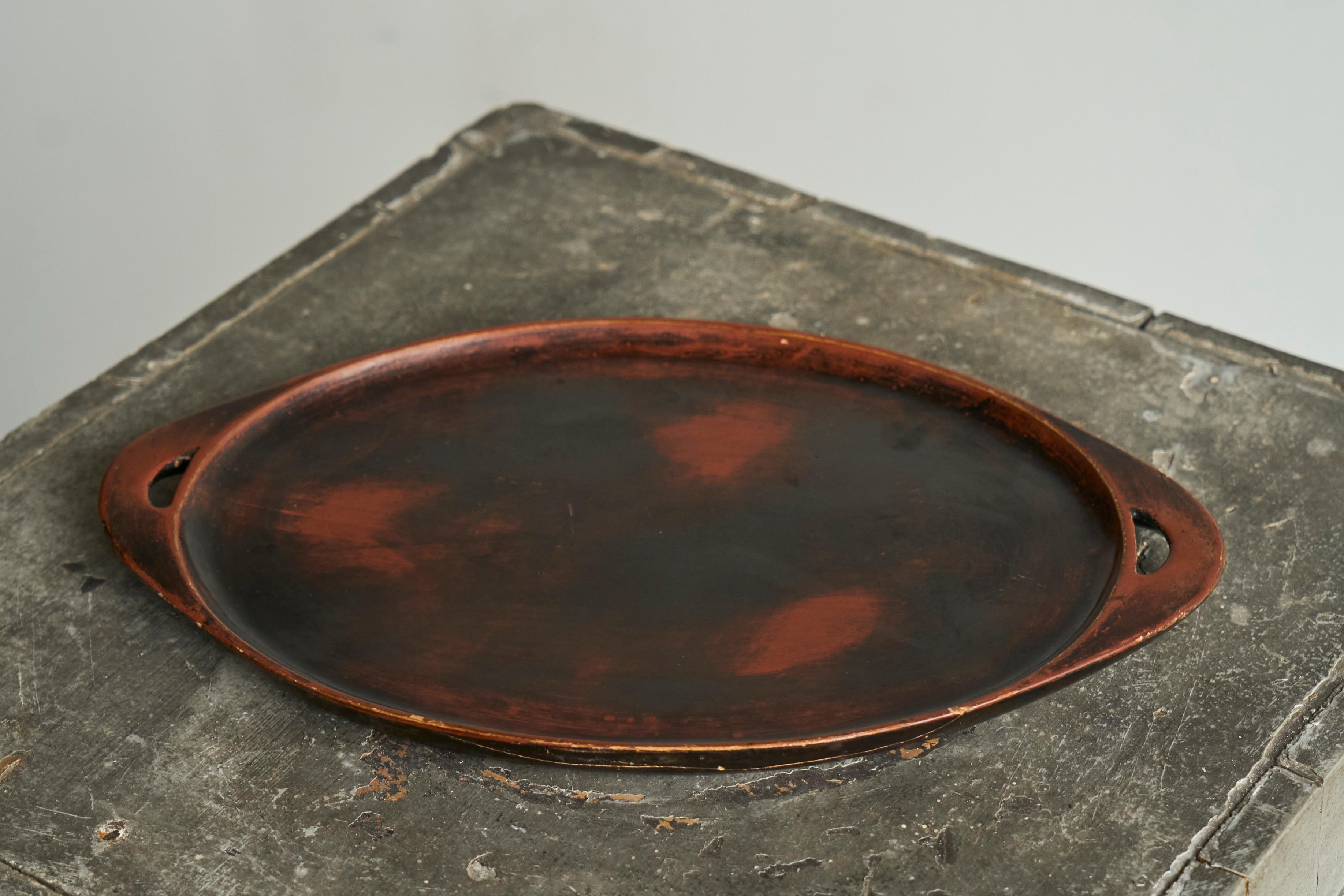 Wonderful Japanese Tray in Wood Early 20th Century For Sale 1
