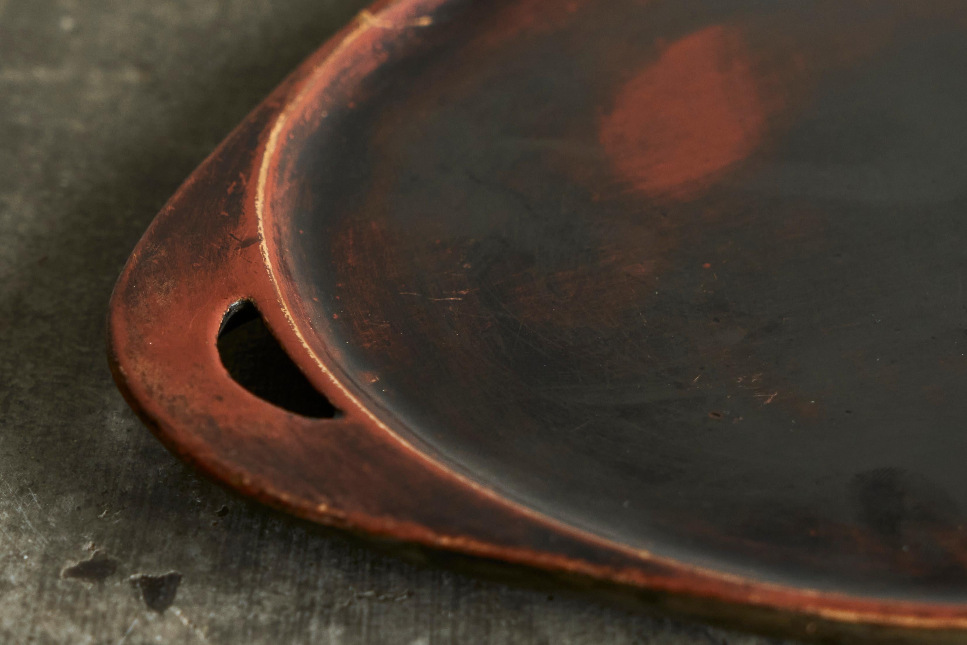 Wonderful Japanese Tray in Wood Early 20th Century For Sale 2