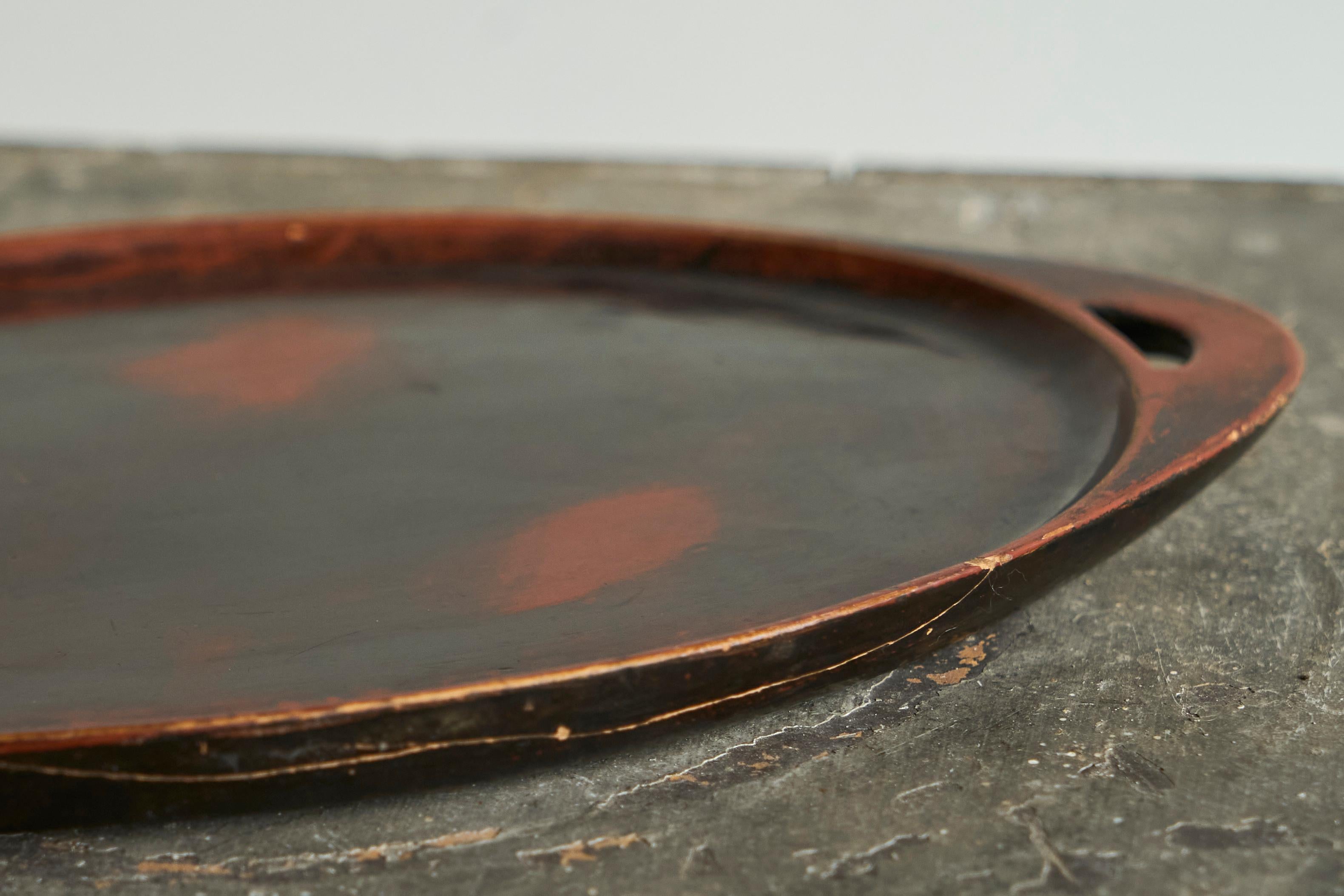 Wonderful Japanese Tray in Wood Early 20th Century For Sale 3