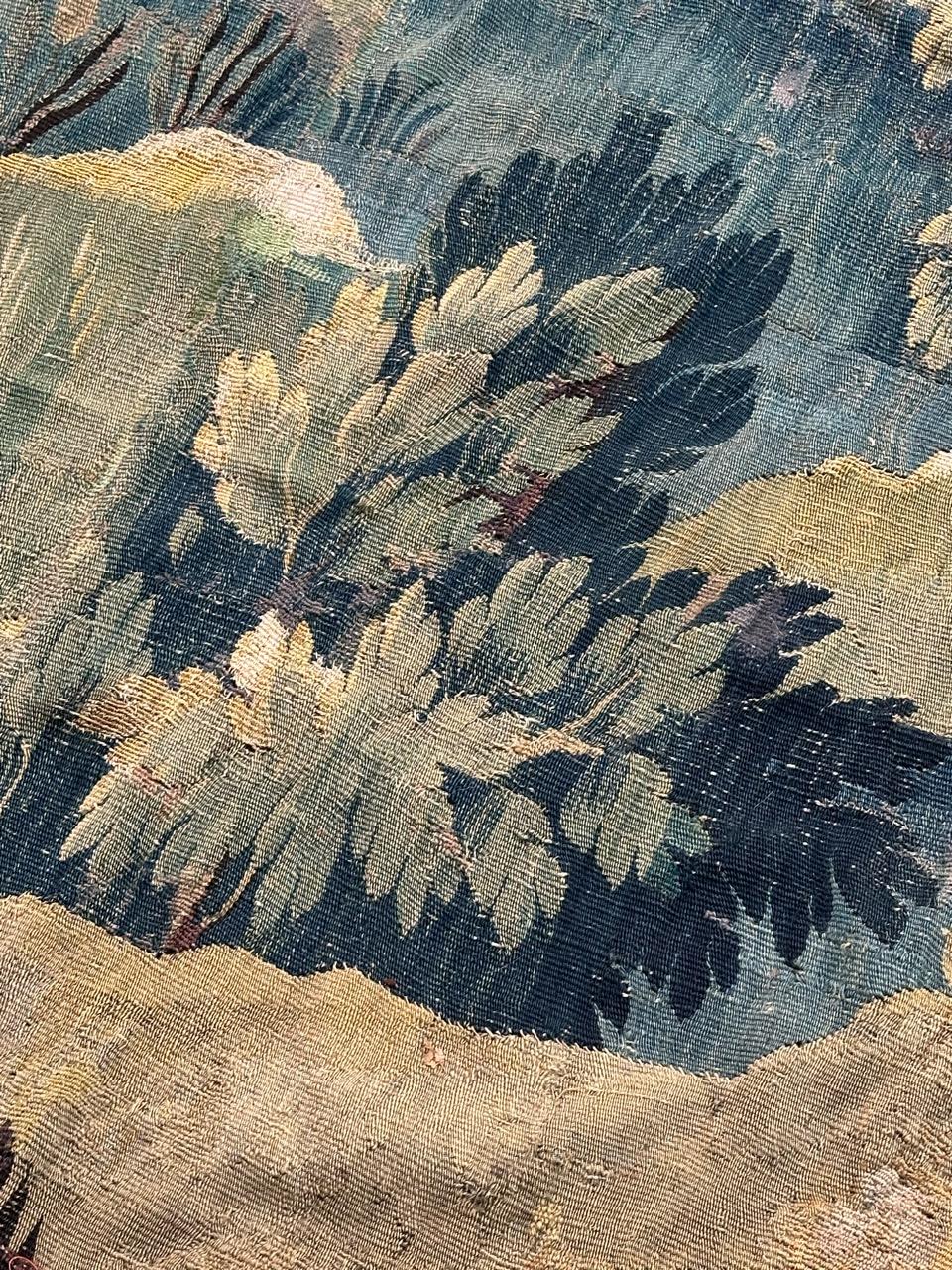 Wunderbarer großer französischer Aubusson-Wandteppich des 18. Jahrhunderts, Verdure im Angebot 6