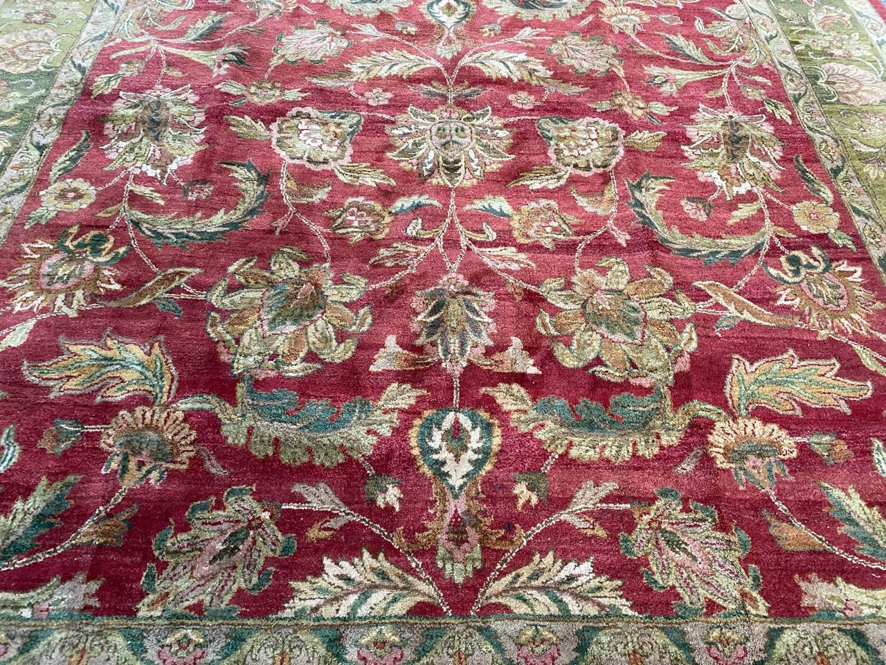 Indian Bobyrug’s Wonderful Large Agra Carpet For Sale