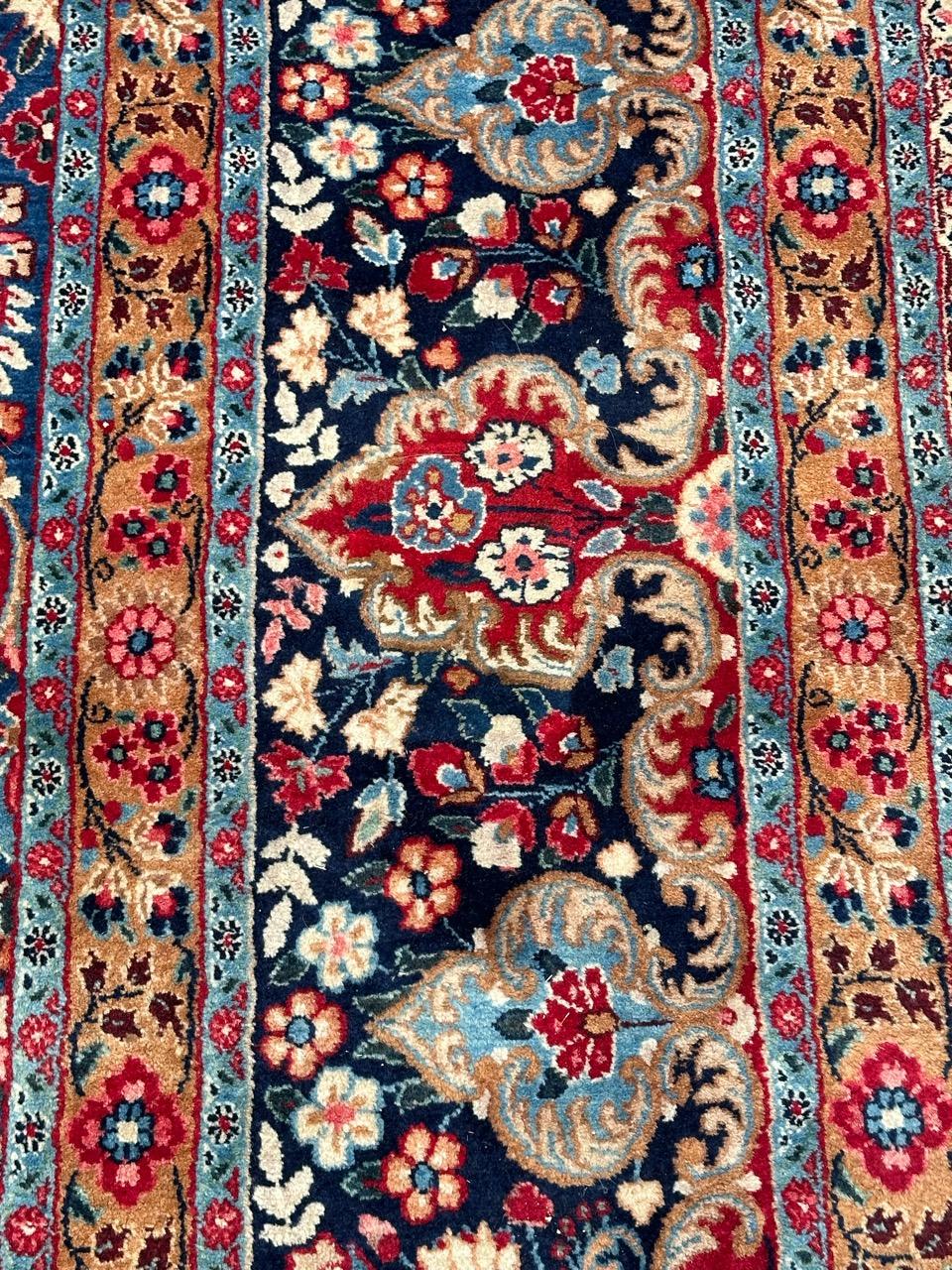 Meraviglioso tappeto Moud vintage di grandi dimensioni e di pregio in vendita 9
