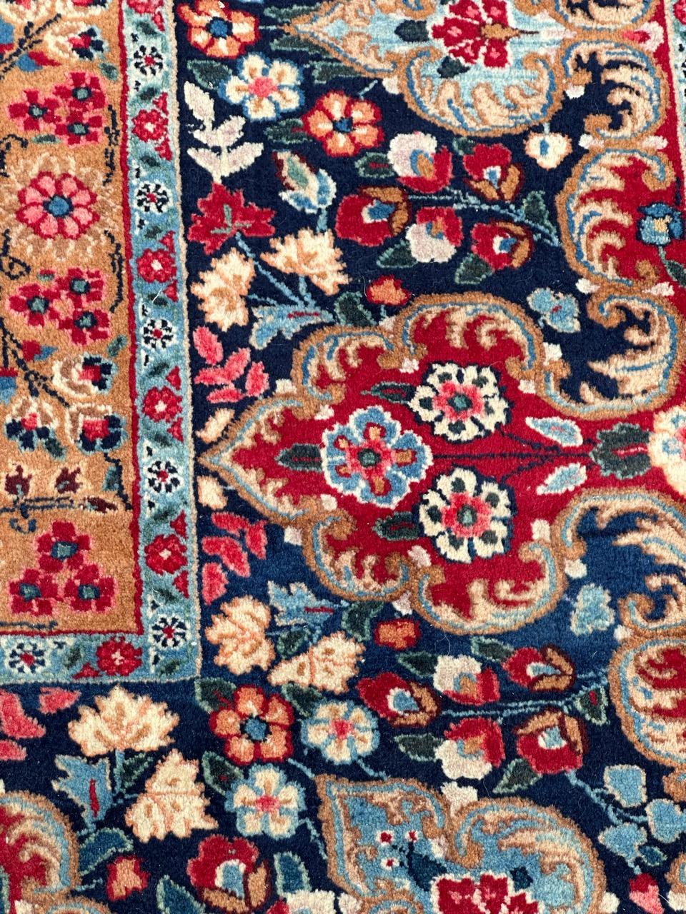 Asiatico Meraviglioso tappeto Moud vintage di grandi dimensioni e di pregio in vendita