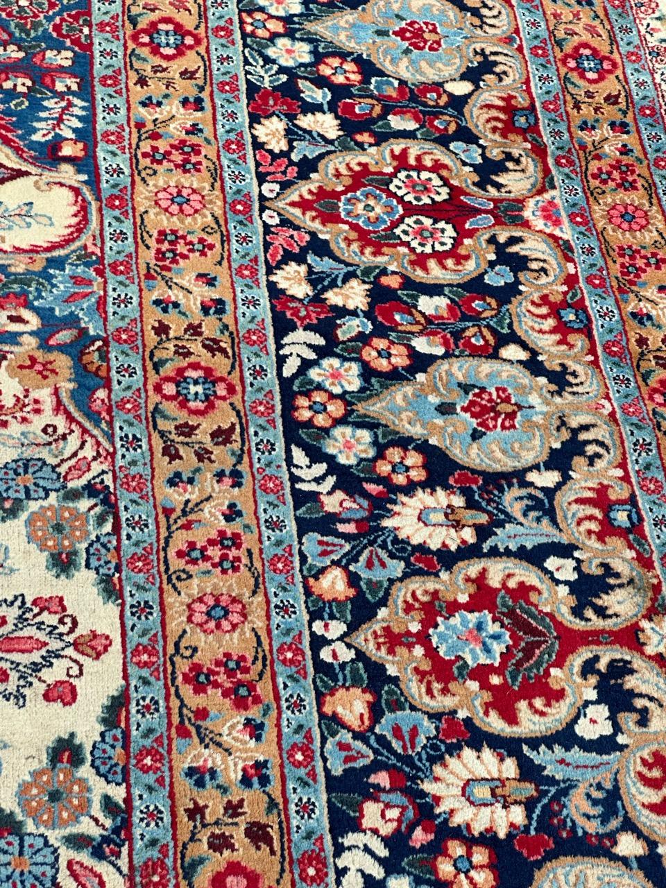 Lana Meraviglioso tappeto Moud vintage di grandi dimensioni e di pregio in vendita