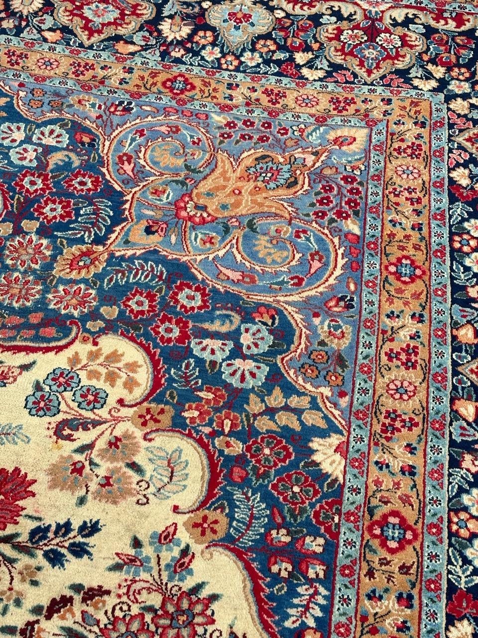 Meraviglioso tappeto Moud vintage di grandi dimensioni e di pregio in vendita 1