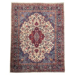 Wonderful large and fine Vintage Moud rug