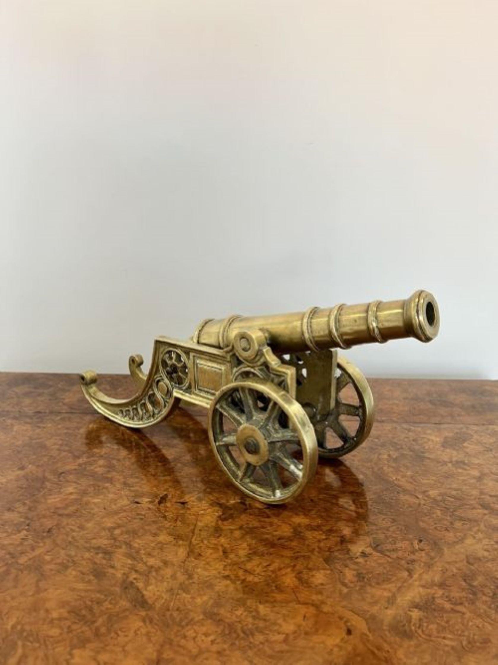 antique brass cannon for sale
