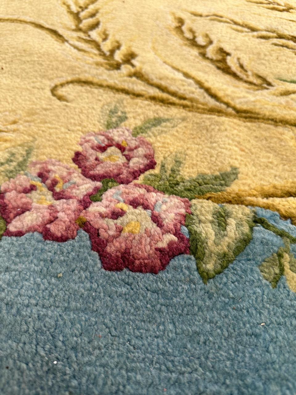 Bobyrug’s Wonderful large antique fine french savonnerie rug For Sale 2