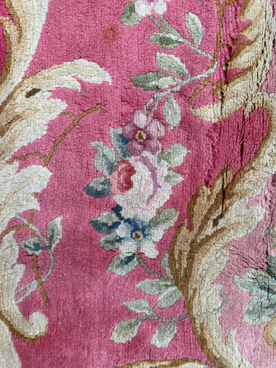 Bobyrug’s Wonderful large antique fine french savonnerie rug For Sale 3