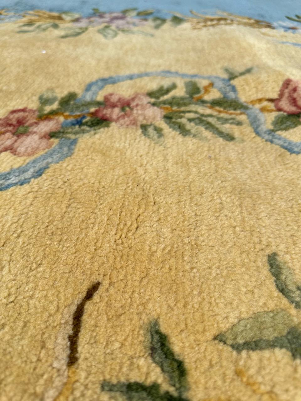 Bobyrug’s Wonderful large antique fine french savonnerie rug For Sale 5