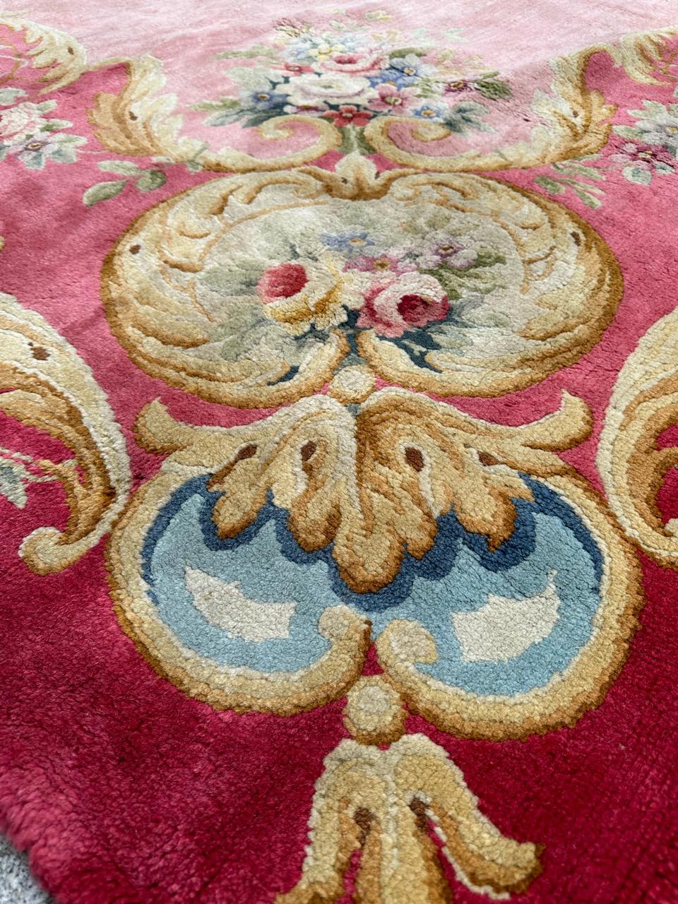 Bobyrug’s Wonderful large antique fine french savonnerie rug For Sale 6