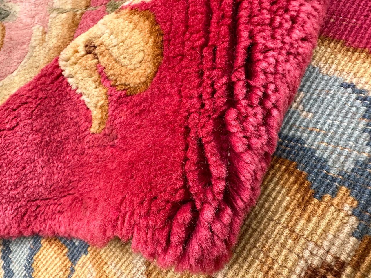 Bobyrug’s Wonderful large antique fine french savonnerie rug For Sale 12