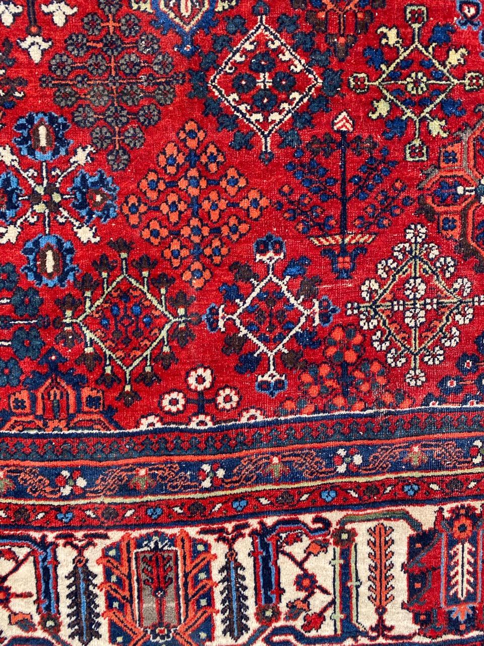 Kashan Bobyrug’s Wonderful Large Antique Joshaghan Rug For Sale