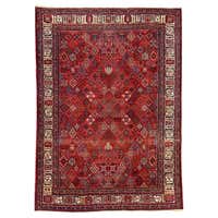 Midcentury Joshaghan Rug For Sale at 1stDibs