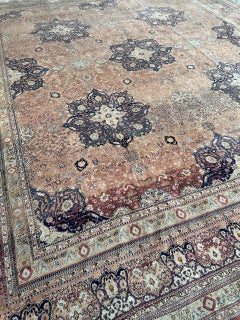 Bobyrug’s Wonderful large antique Turkish fine sivas rug