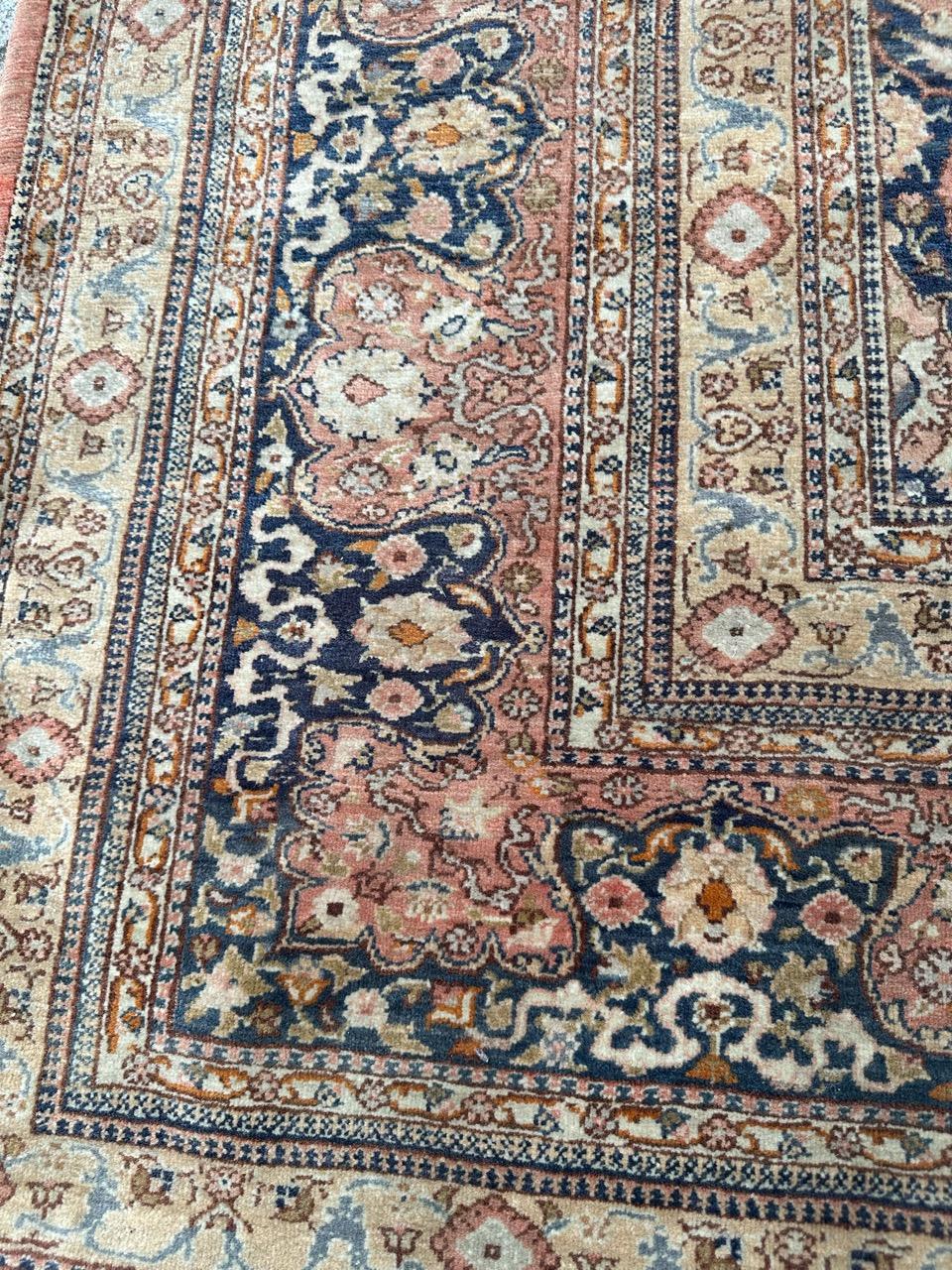 Hand-Knotted Bobyrug’s Wonderful large antique Turkish fine sivas rug For Sale
