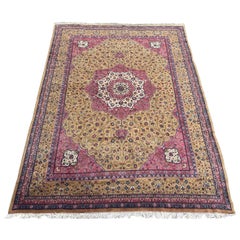 Magnifique grand tapis turc ancien Sparta