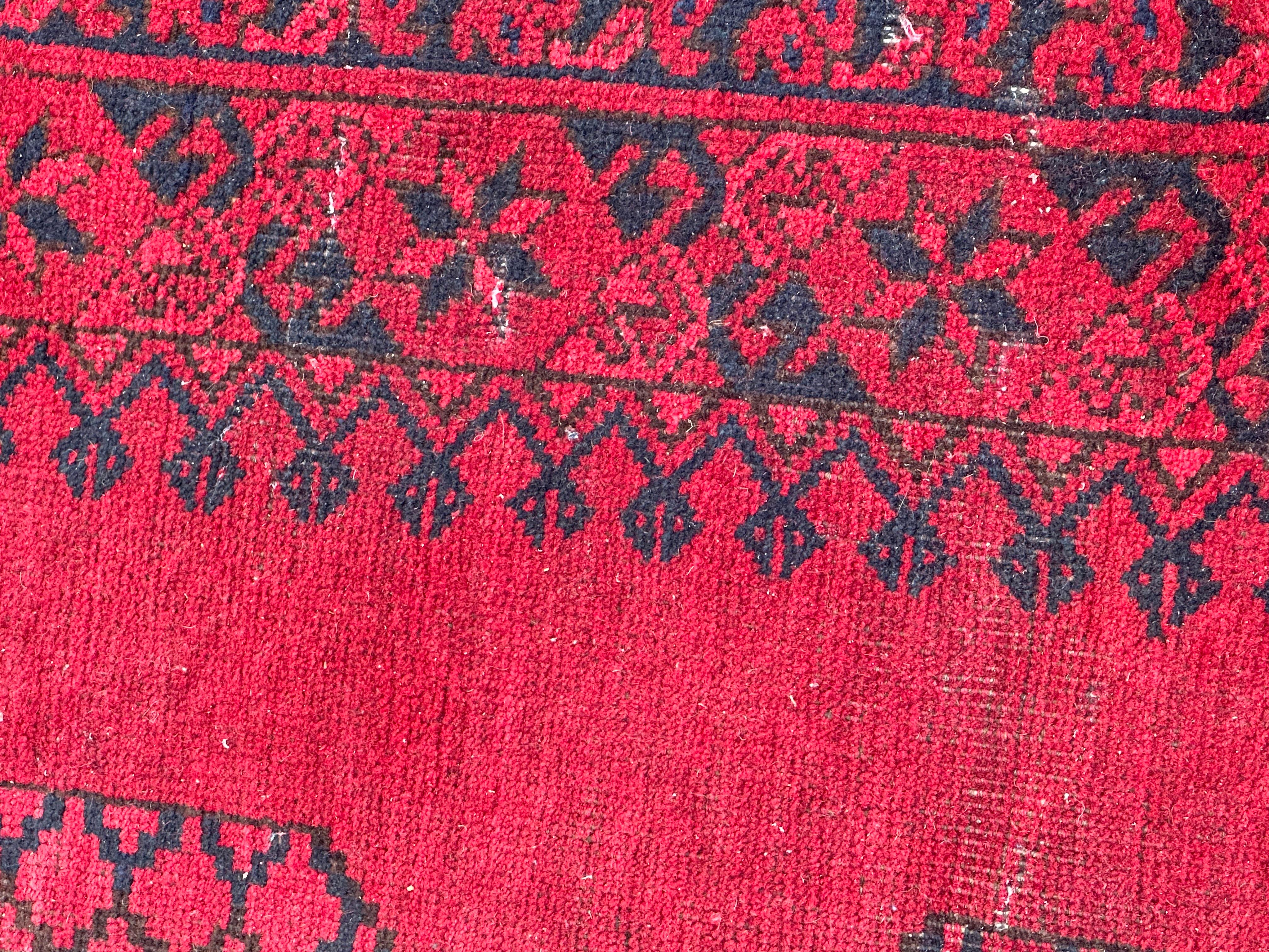 Wonderful Large Ersari Afghan Rug For Sale 7