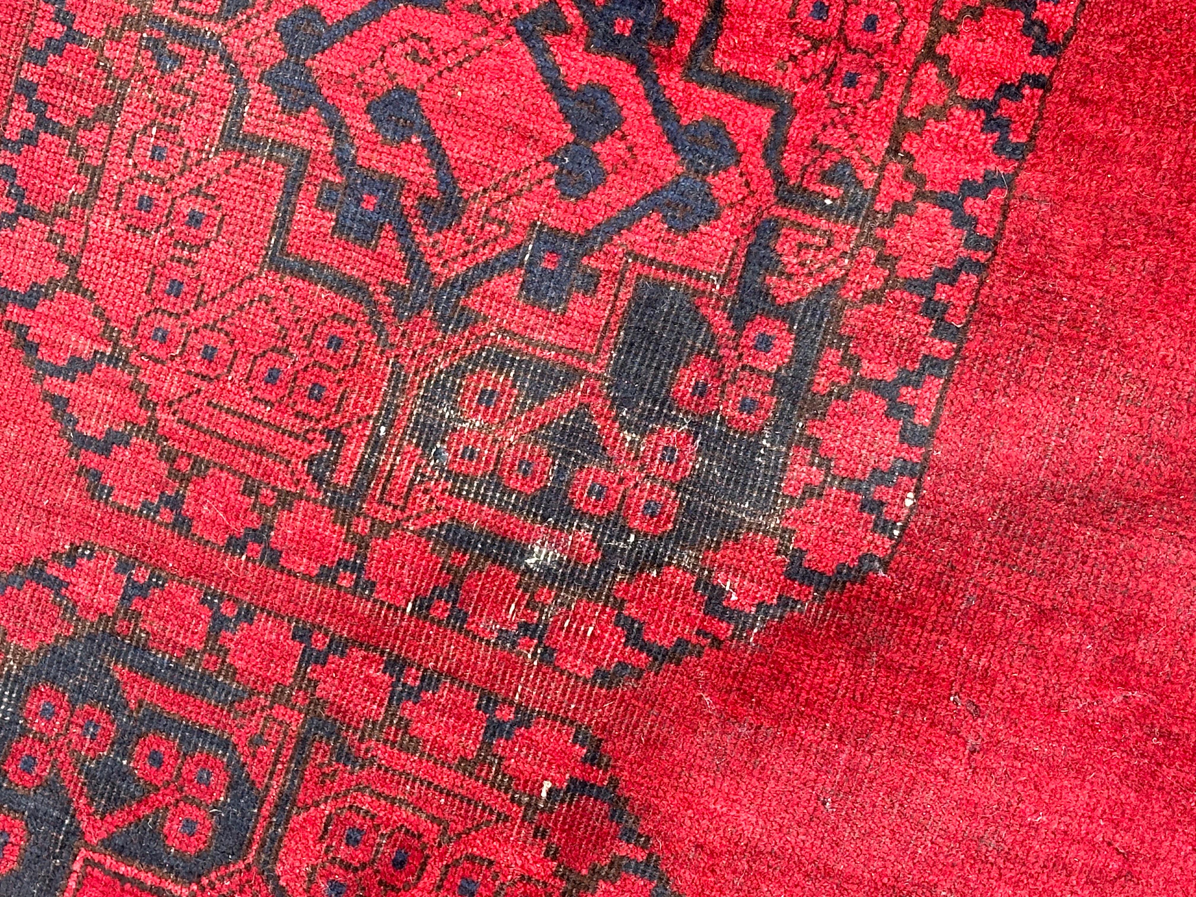Wonderful Large Ersari Afghan Rug For Sale 8