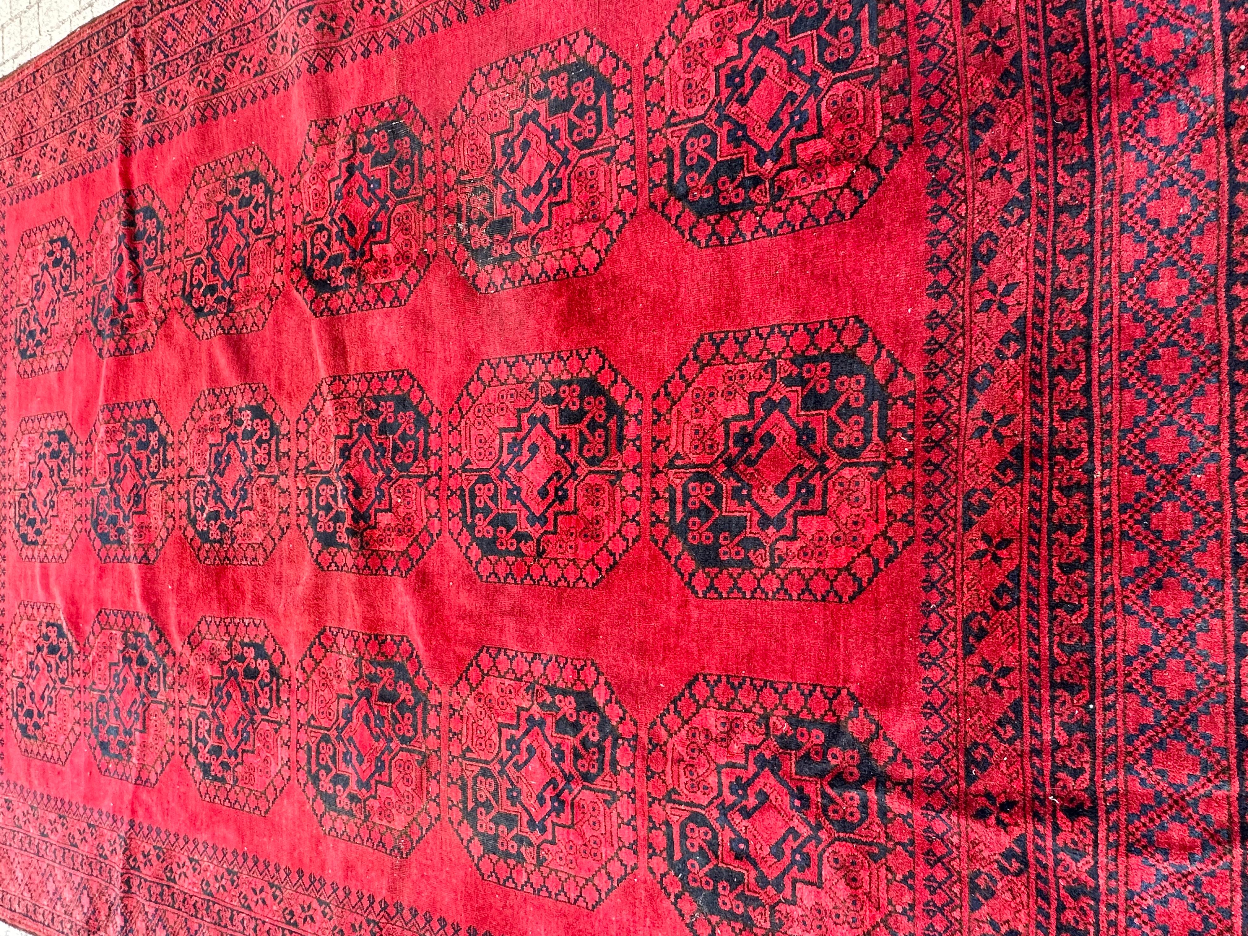 Wonderful Large Ersari Afghan Rug For Sale 11