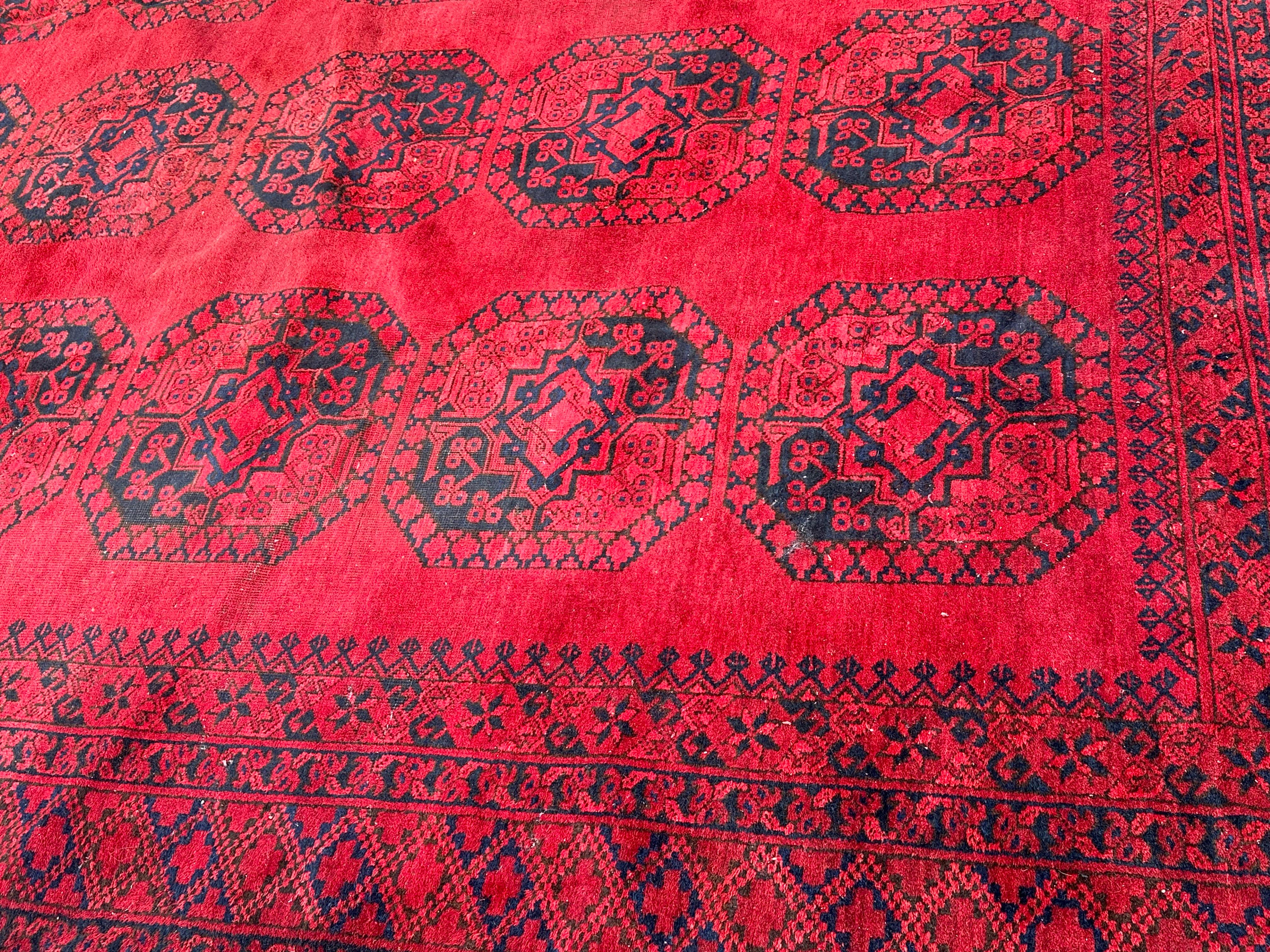 Wonderful Large Ersari Afghan Rug For Sale 12