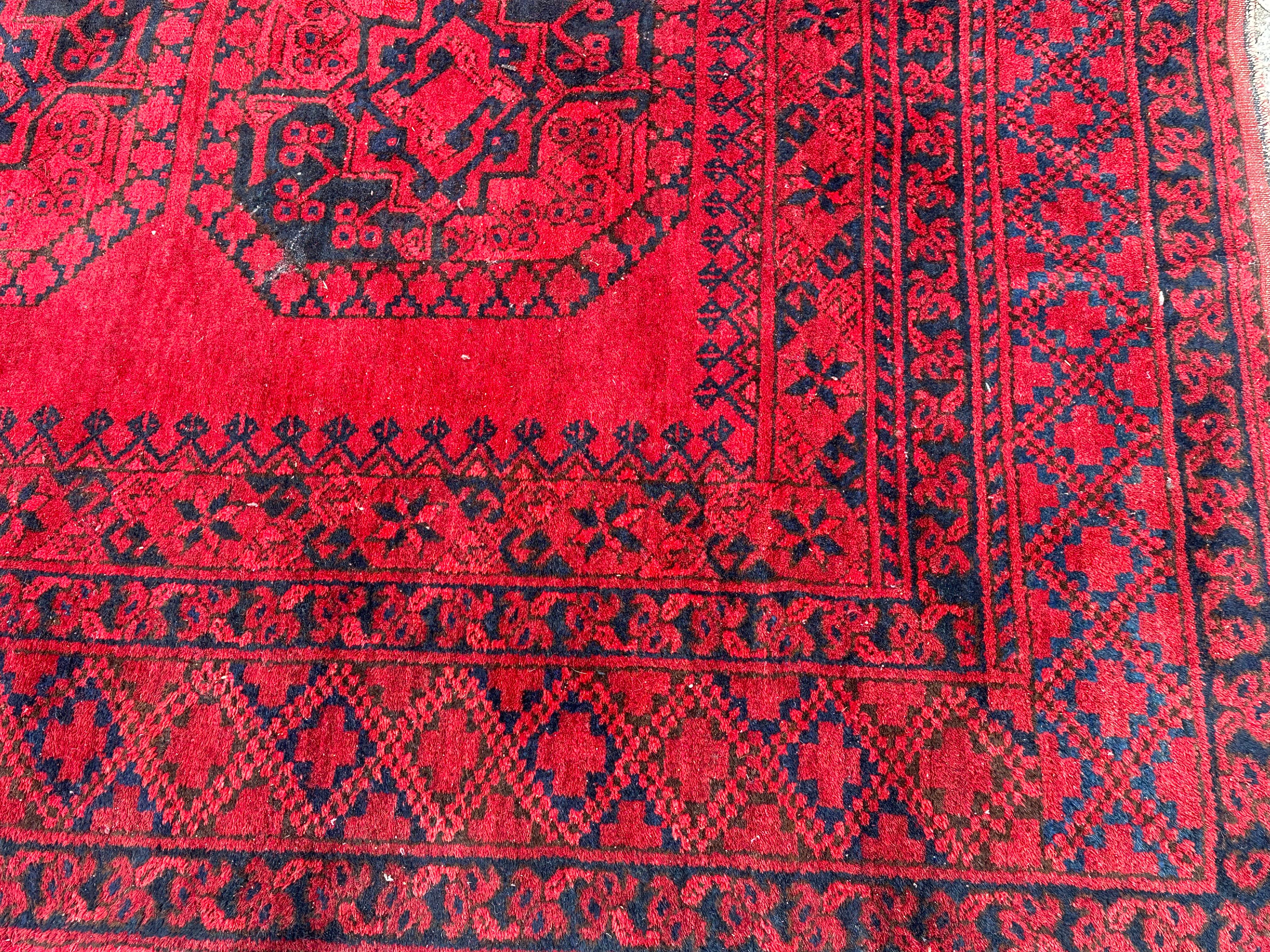 Wonderful Large Ersari Afghan Rug For Sale 13