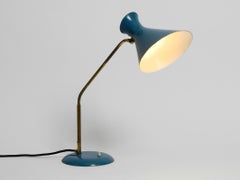 Wonderful Large Italian Midcentury Diabolo Table Lamp with Rotatable Neck
