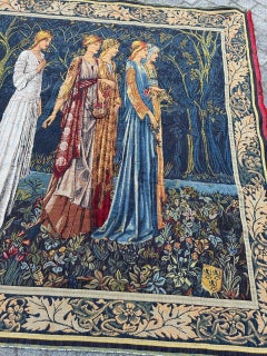 Bobyrug's Wonderful Large Jaquar Tapestry with Marriage Design