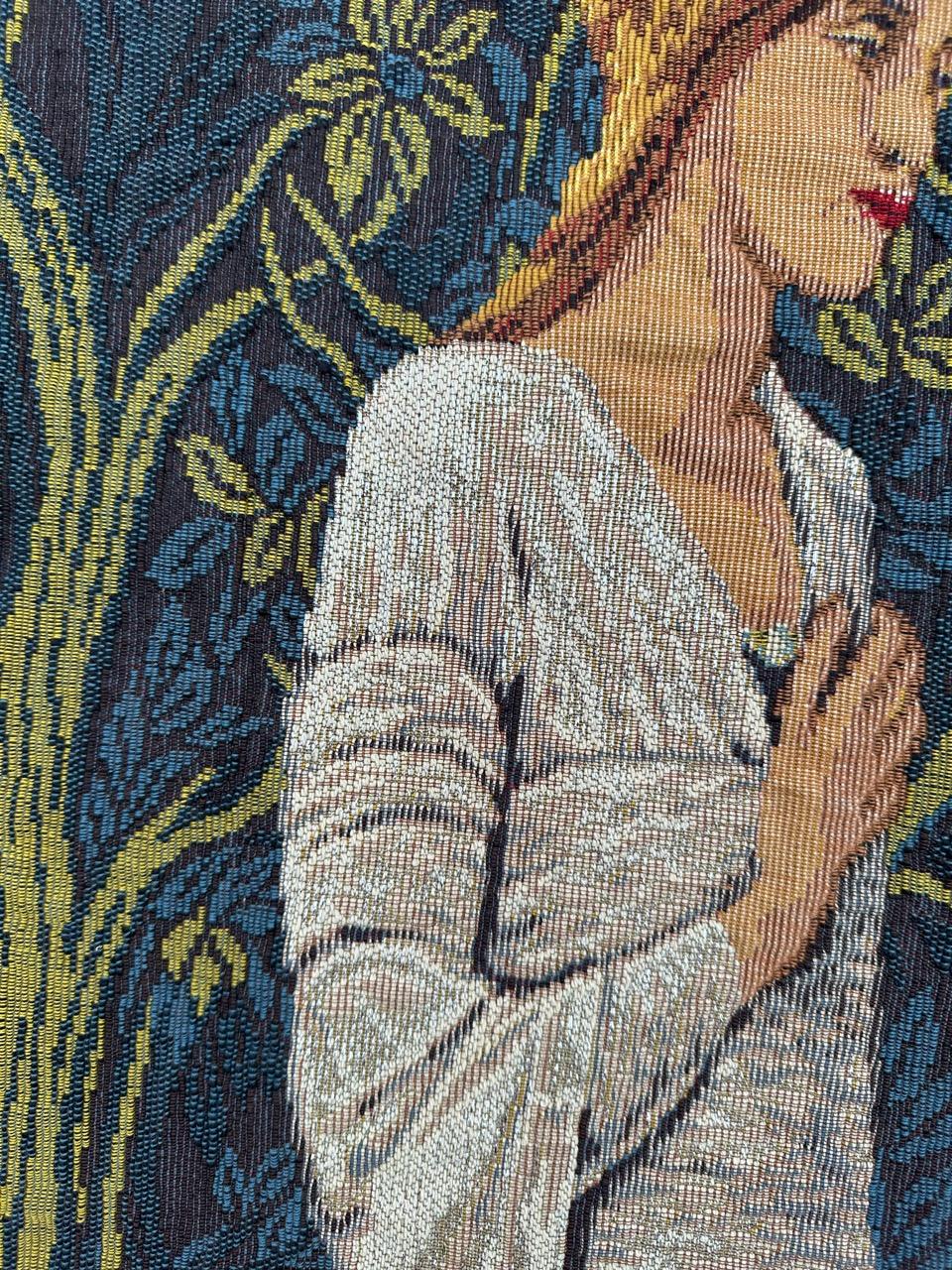 Bobyrug’s Wonderful Large Jaquar Tapestry with Marriage Design  For Sale 1