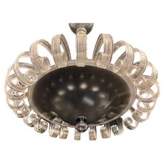 Wonderful Large Mid-Century Modern Lorin Marsh Murano Blown Art Glass Chandelier