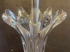 Wunderschöne große Mid Century Modern "Splash" Kunstglas Lampe Art Vannes Frankreich