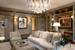Wonderful Large Murano Glass Chandelier or Ceiling Light