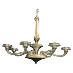 Wunderbares großes Paar Donghia Modernes Quecksilber Rauch Kunst Glas Murano Kronleuchter