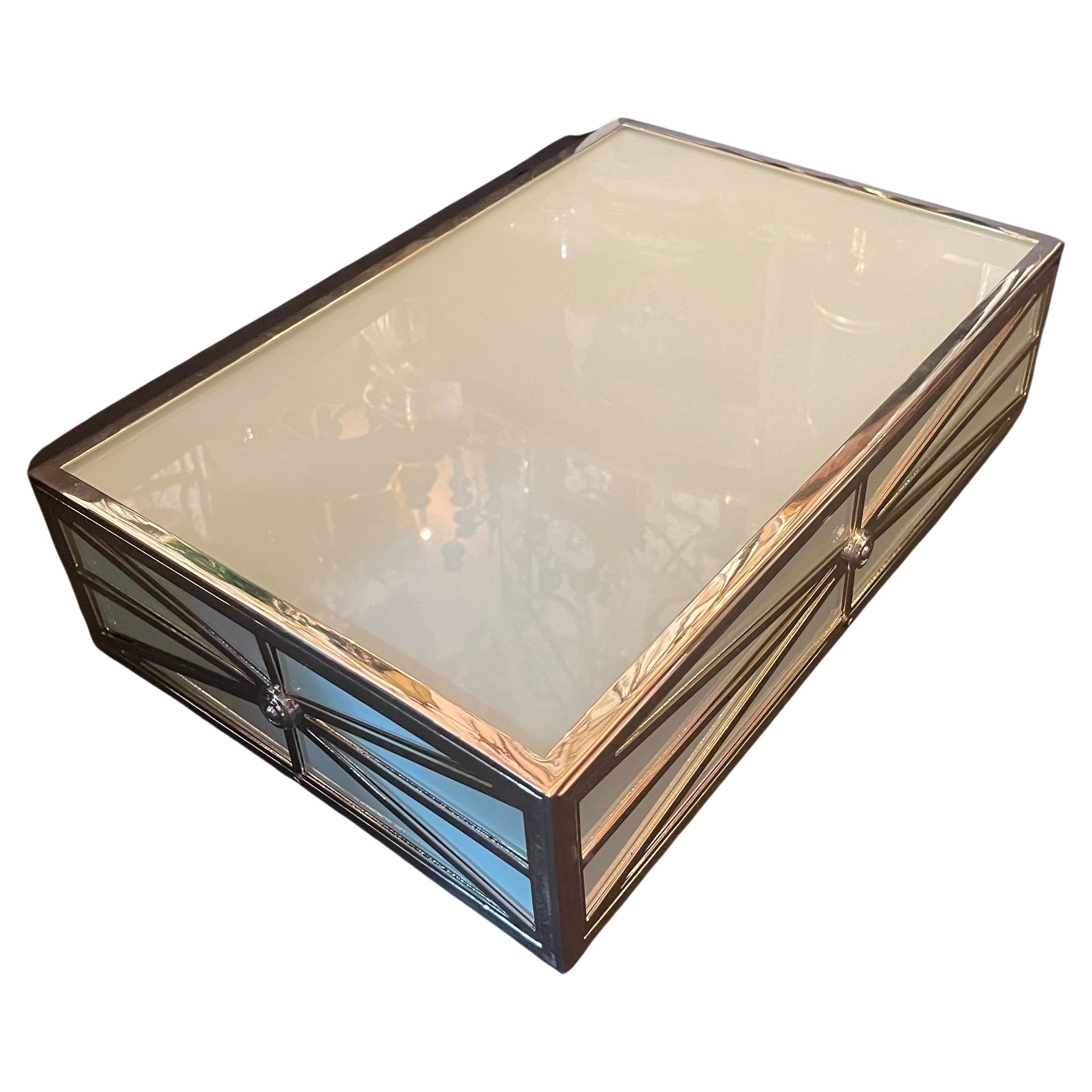 Wonderful Large Rectangular White Glass Polished Nickel Flush Mount Fixture
