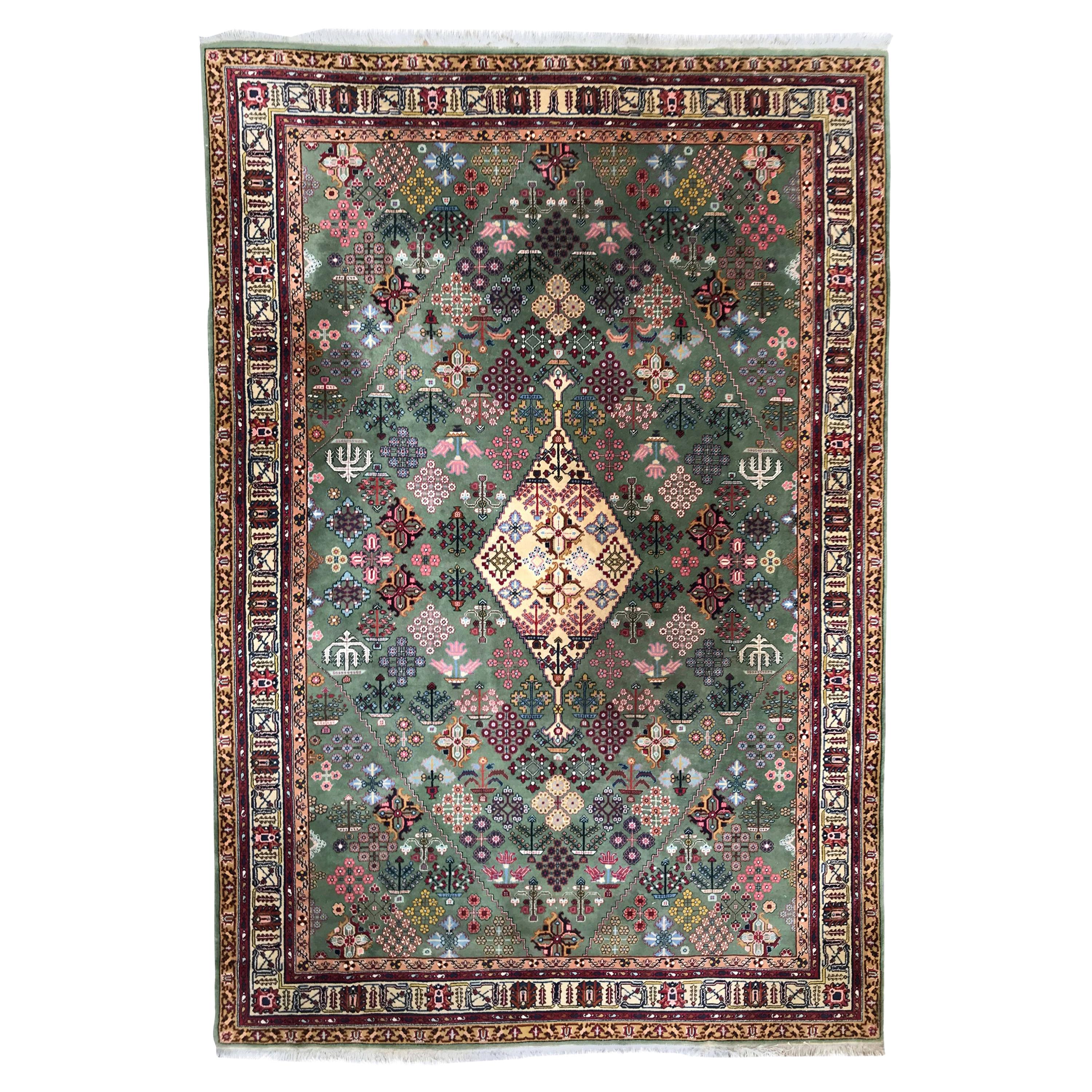 Wonderful Large Vintage Fine Turkish Sivas Rug For Sale at 1stDibs