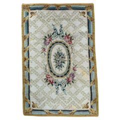 Maravillosa Alfombra Antique French Savonnerie