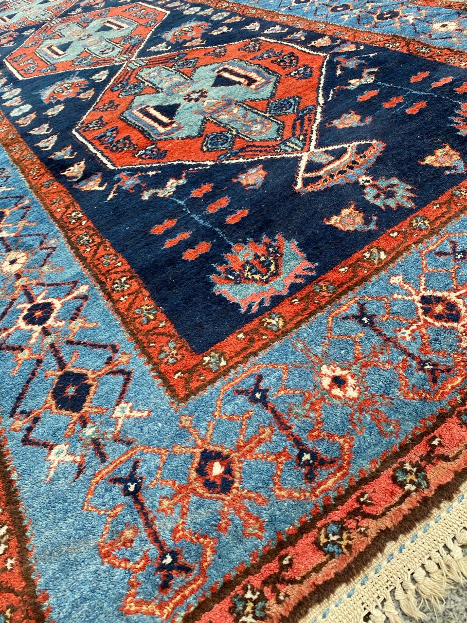 Bobyrug’s Wonderful Long Antique Kurdish Rug For Sale 3