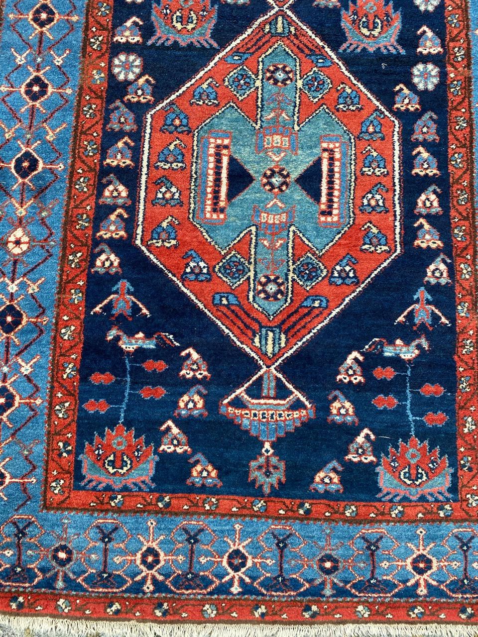 Asian Bobyrug’s Wonderful Long Antique Kurdish Rug For Sale