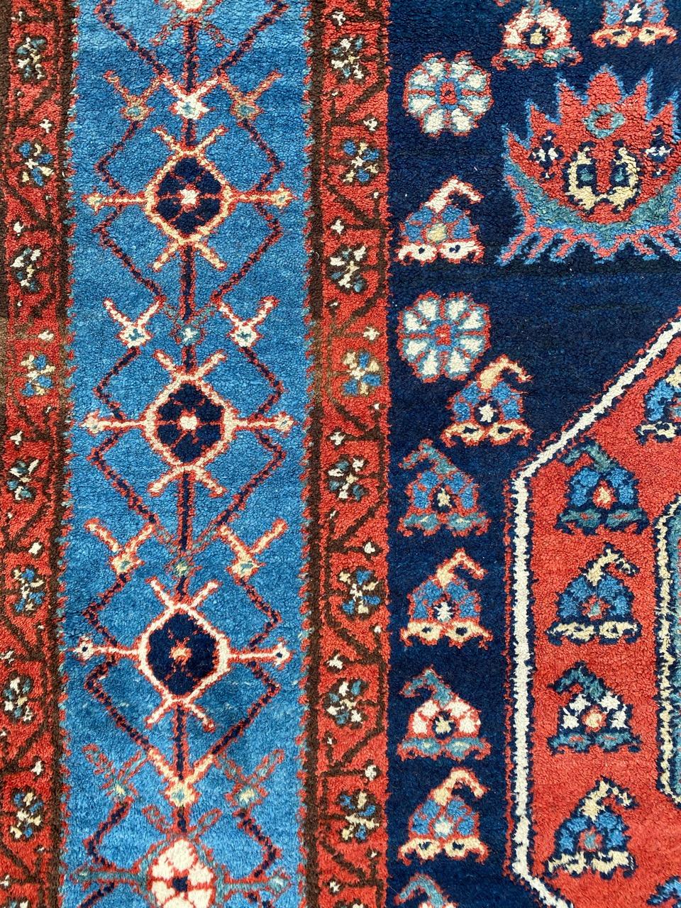 Bobyrug’s Wonderful Long Antique Kurdish Rug In Good Condition For Sale In Saint Ouen, FR
