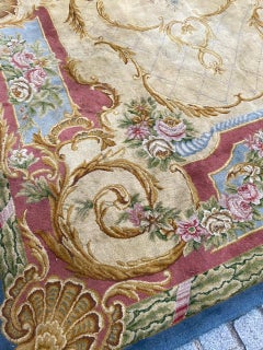 Wonderful Luxurious Large European Savonnerie Rug