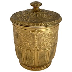 Wonderful Marshall Field & Company Bronze Lidded Champagne Ice Bucket Cooler