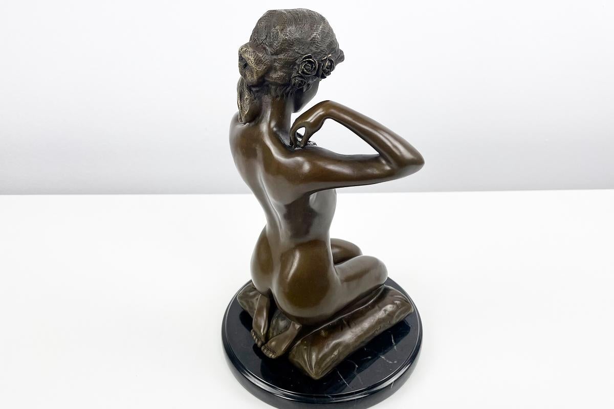 French Wonderful, Massive Bronze Sculpture by Paul Ponsard For Sale