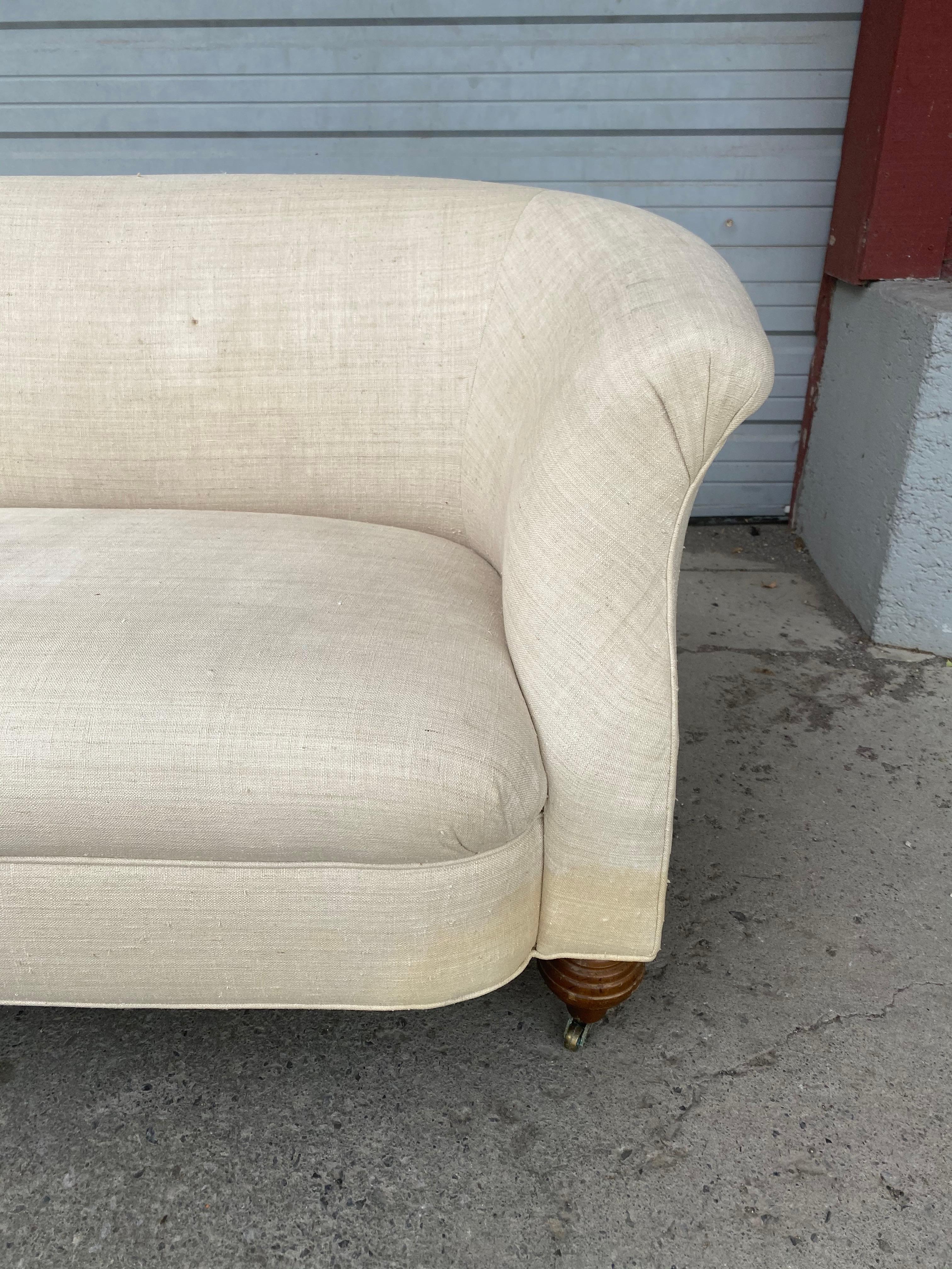 Wonderful Matched Pair of Victorian Style Sette's, Loveseats, circa 1930s 4