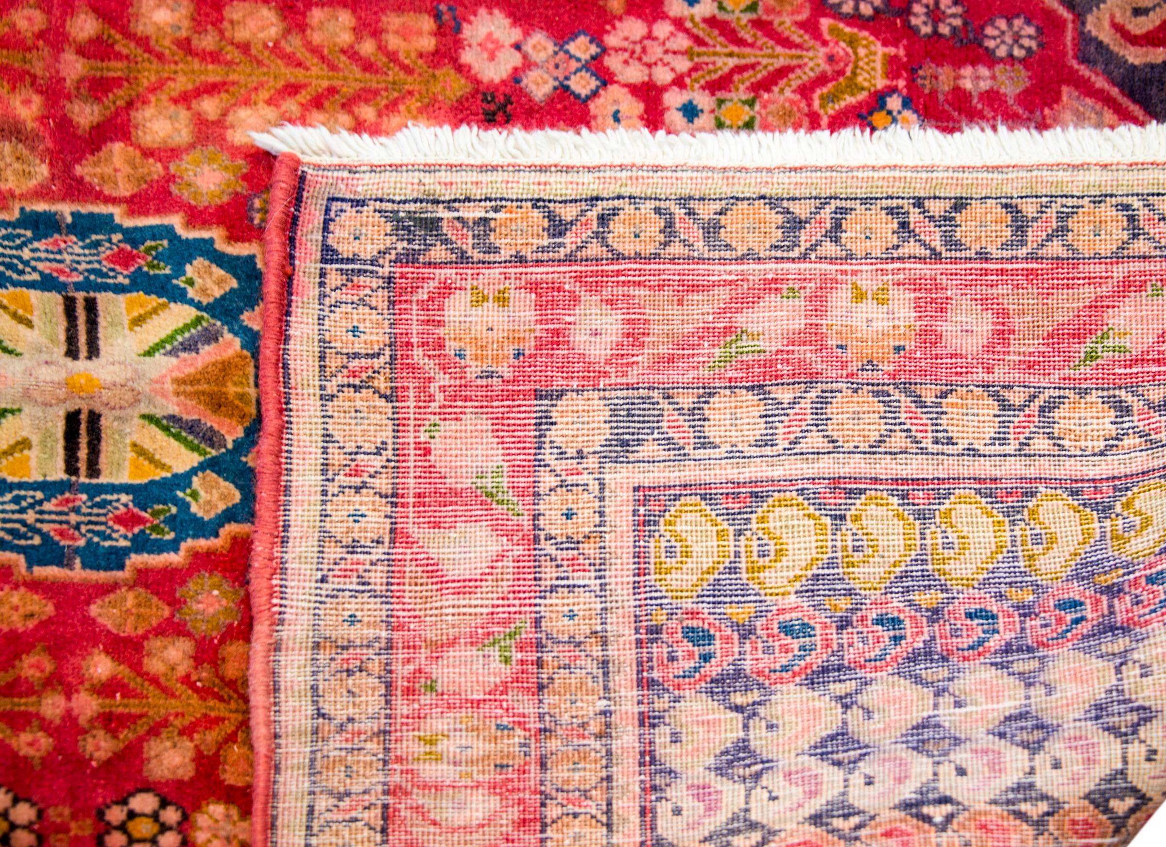 Persian Wonderful Mid-20th Century Arak Rug For Sale