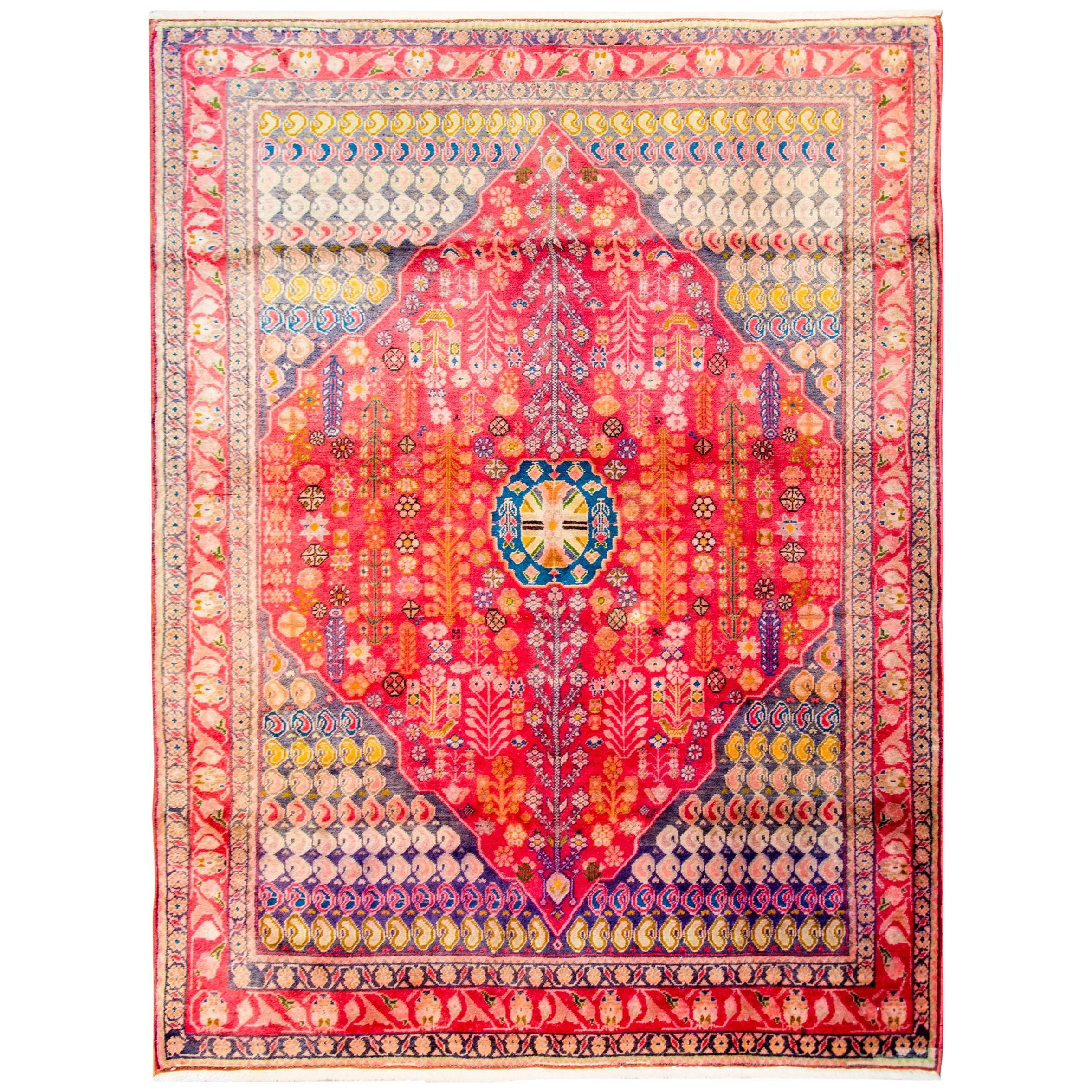 Wunderschöner Arak-Teppich aus der Mitte des 20. im Angebot